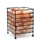 Square Iron Basket Lamp